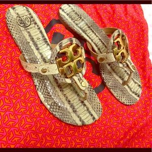 TORY BURCH Miller flip flops